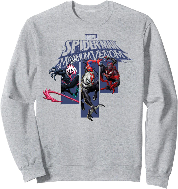 Marvel Spider-Man Maximum Venom Panels Sweatshirt