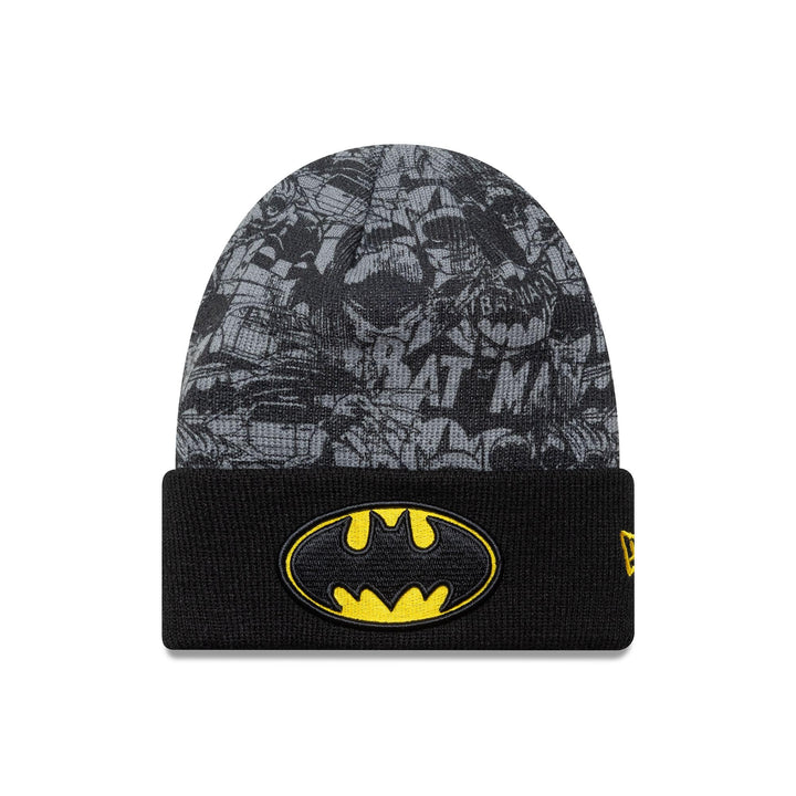 New Era Minnie Mouse Red Disney Character Cuff Knit Kids Beanie 6-12 Jahre Batman Logo Gelb#38522, 6