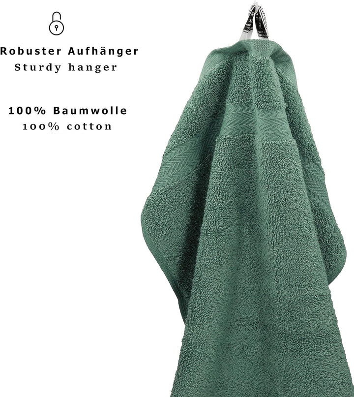 Betz 4 Stück Strandtücher Duschtücher Set Grösse 70x140 cm Duschhandtuch Badetuch Strandtuch Handtuc
