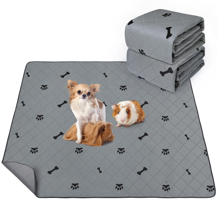 PICK FOR LIFE Saugfähige PIPI-Pads für Meerschweinchen, 2 Stück 60x90cm Waschbare PIPI Pads für Kani