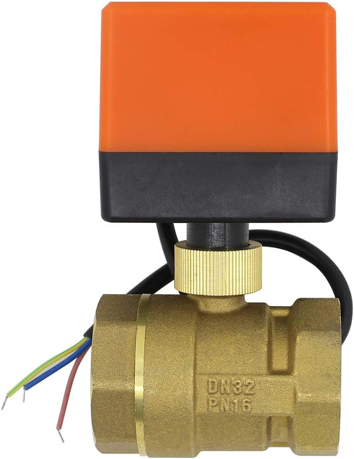 2-Wege-Ventil, motorisiert, Elektromotor, normalerweise geschlossen, 220 V, 1/2 3/4 1 1-1/4 1-1/2 2