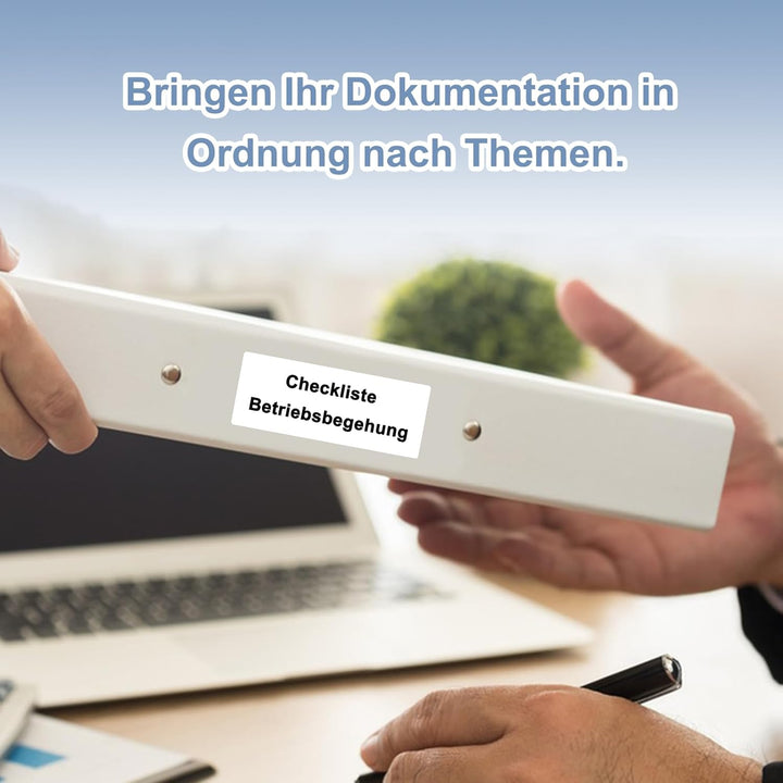 CLABEL 6 Rollen 2"*1" Weisse Etikettenband für 221B 220B 230B 320B Etikettendrucker Selbstklebend Th