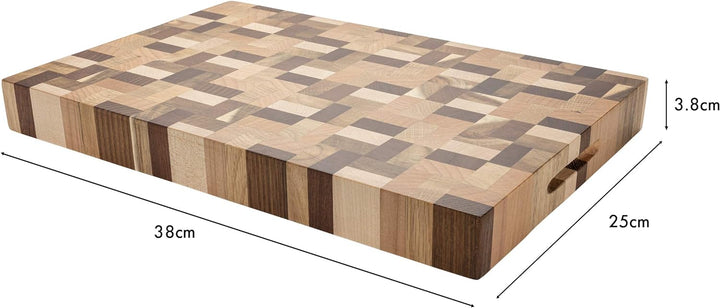 Grunwerg WB-43825EG Schneidebrett, Akazie, 38 x 25 cm, 38 x 25 cm