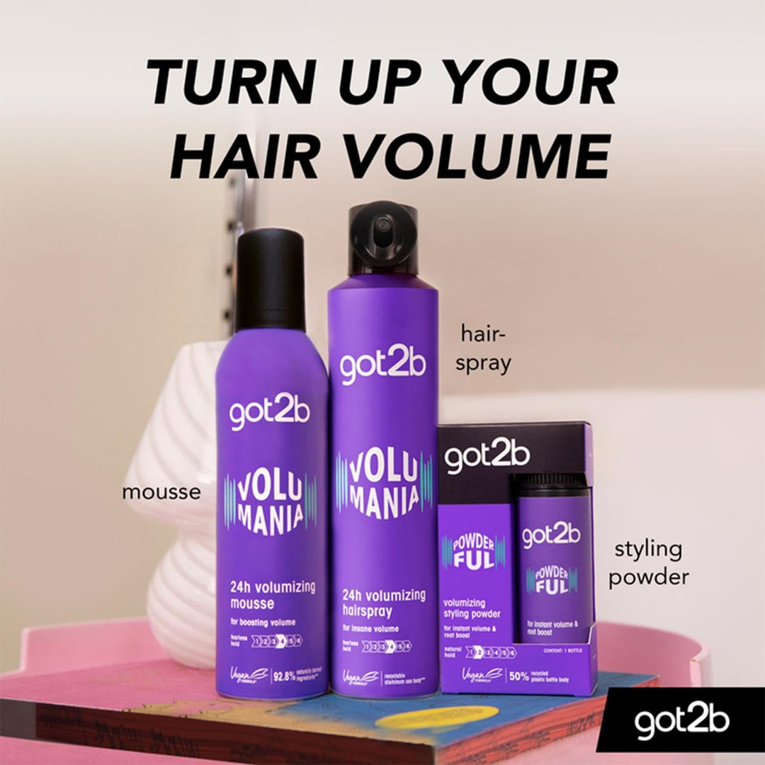 Schwarzkopf got2b POWDER'ful Volumising Styling Powder 10 g - Pack of 6 by Schwarzkopf 6 Stück, 6 St