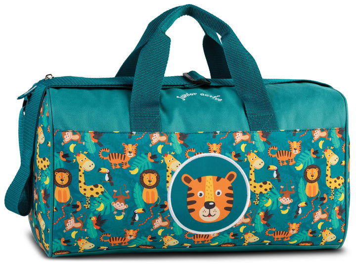 Kinder Sporttasche Reisetasche Für Mädchen und Jungen Fabrizio Weekender Kinder Dschungel Duffel Bag