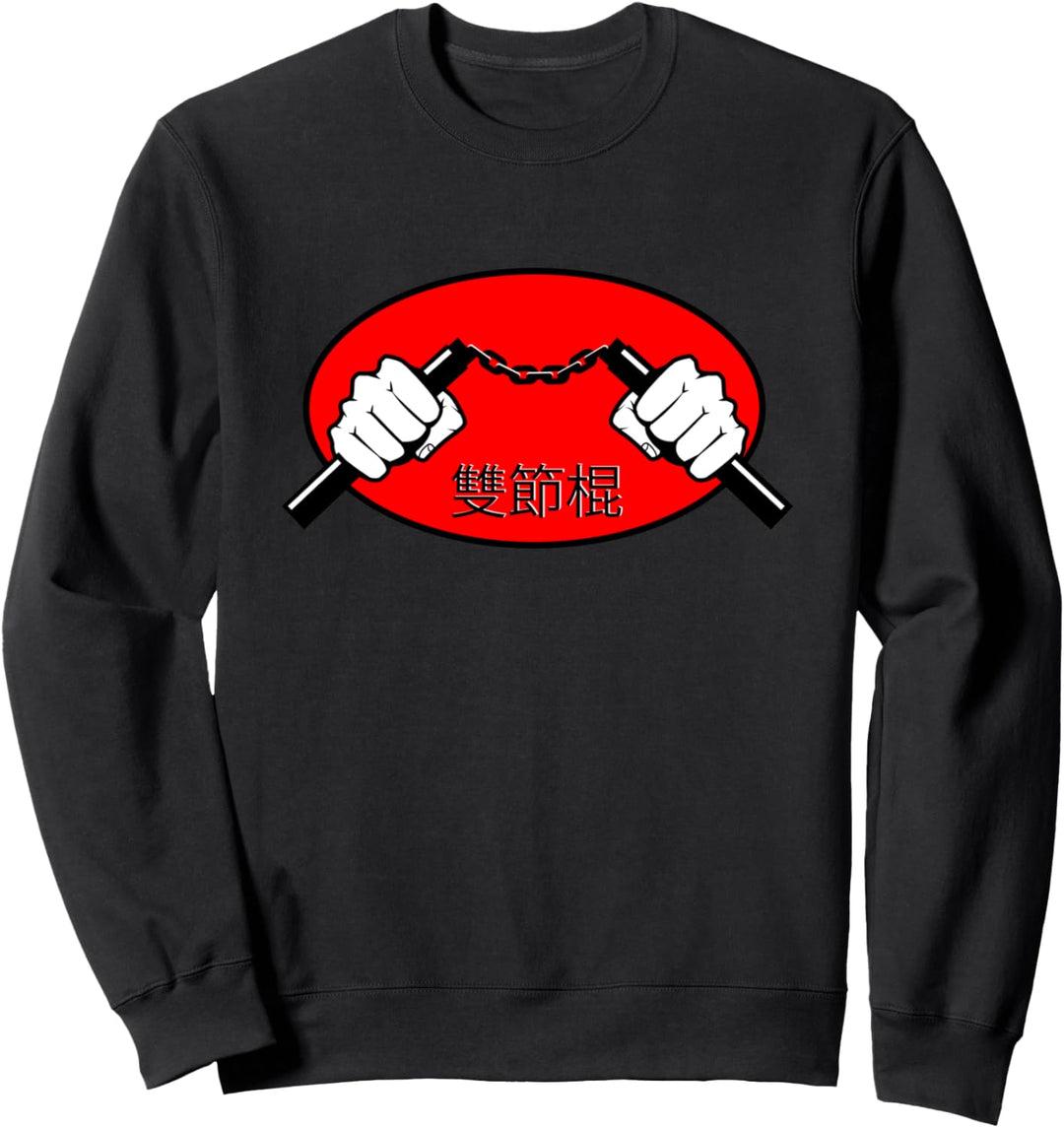 Japanische Nunchaku / Nunchucks Sweatshirt