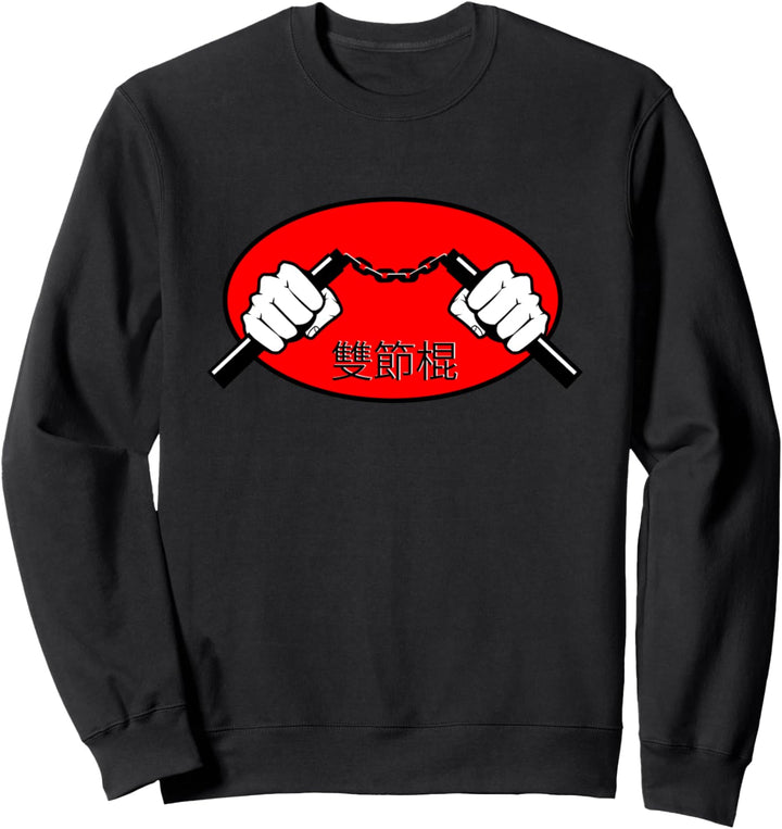 Japanische Nunchaku / Nunchucks Sweatshirt