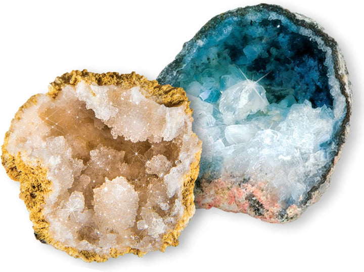 Bandai – National Geographic - Entdeckerset – 2 Geoden zum Aufbrechen - Bildungs- und Wissenschaftss
