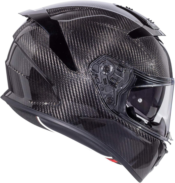 Premier Unisex Devil Carbon Helmet XS Schwarz, XS Schwarz