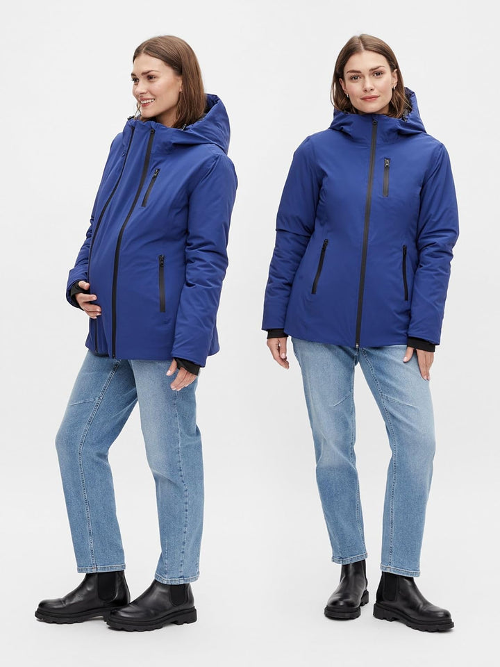Mama Licious Female Jacke Umstands-Jacke L Blue Depths, L Blue Depths
