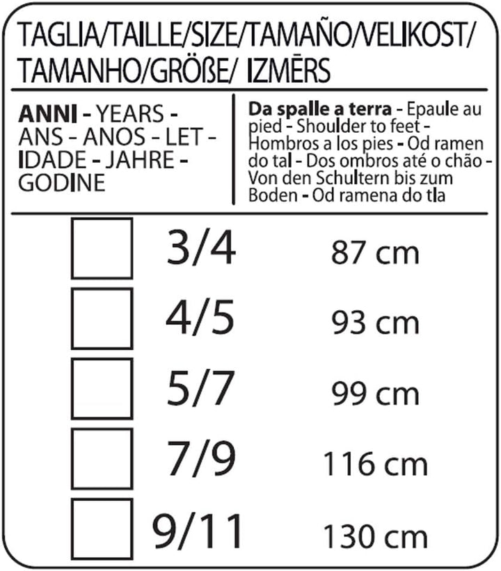 Ciao Unisex-Kinder und Jugendliche Kinderkostüm Carabiniere Kostüme, Schwarz, 5-7 Jahre