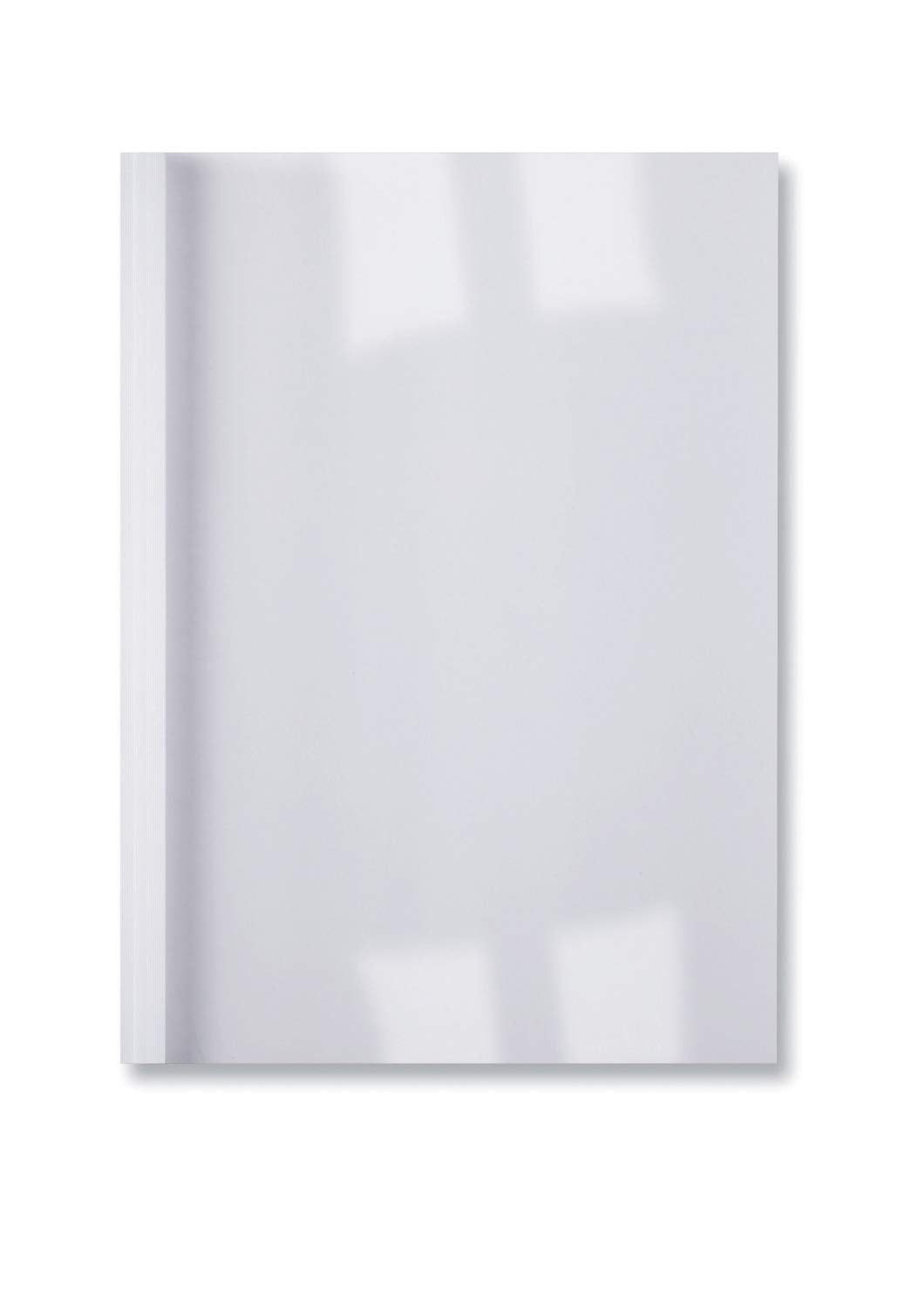 GBC IB386305 Thermobindemappe Business Line Leinen, 1.5 mm, 100 Stück, weiss weiss 1.5 mm, weiss 1.5