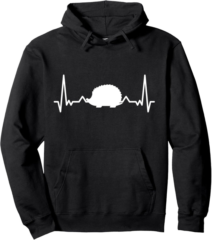 Mein Herz schlägt für Igel Pullover Hoodie