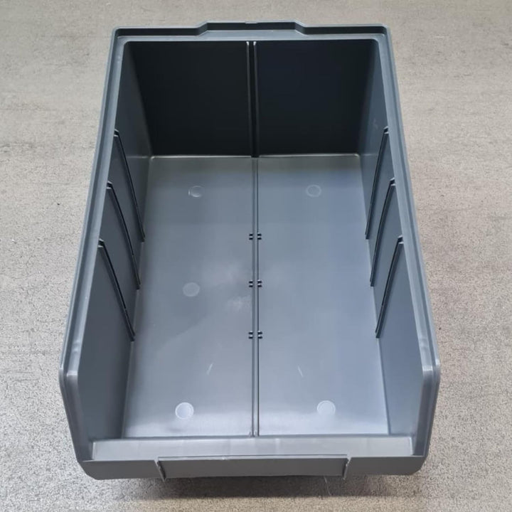 RODOPI 9er Set Stapelboxen, Grösse XL | Sichtlagerkästen 489x304x185mm | Robuste Lagerboxen für Werk