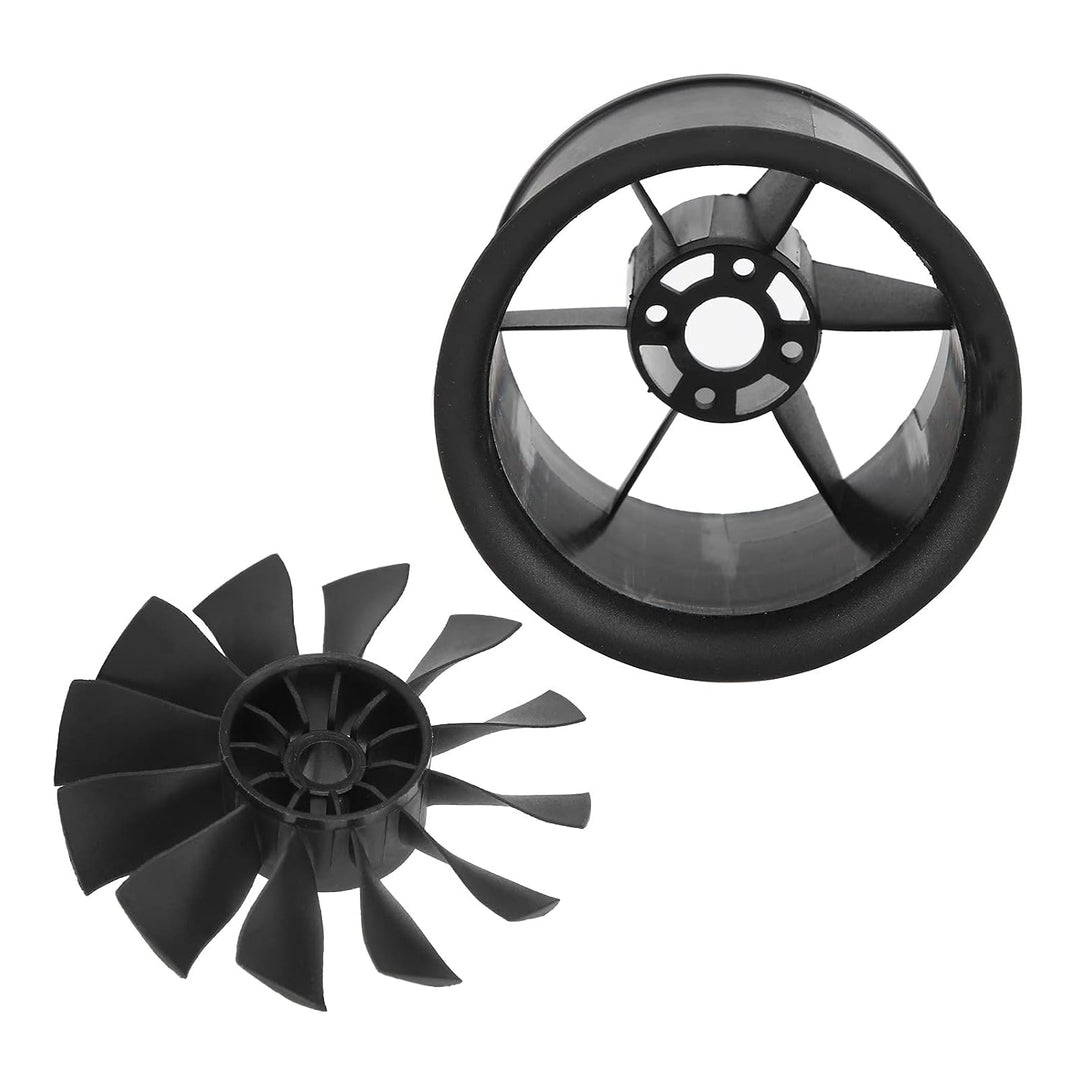 12 Blade EDF -Lüfter, 50mm EDF Lüfter 12 Blatt Impeller, Hochschub für 3300 4000 4600 5000kV Bürsten