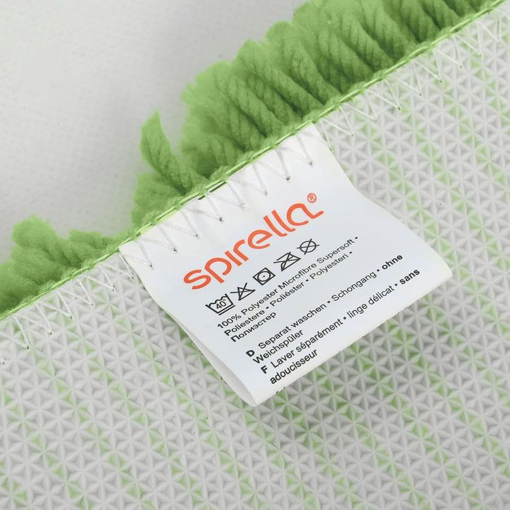 Spirella Badteppich Badematte Duschvorleger Mikrofaser Hochflor | flauschig | rutschhemmend | geeign