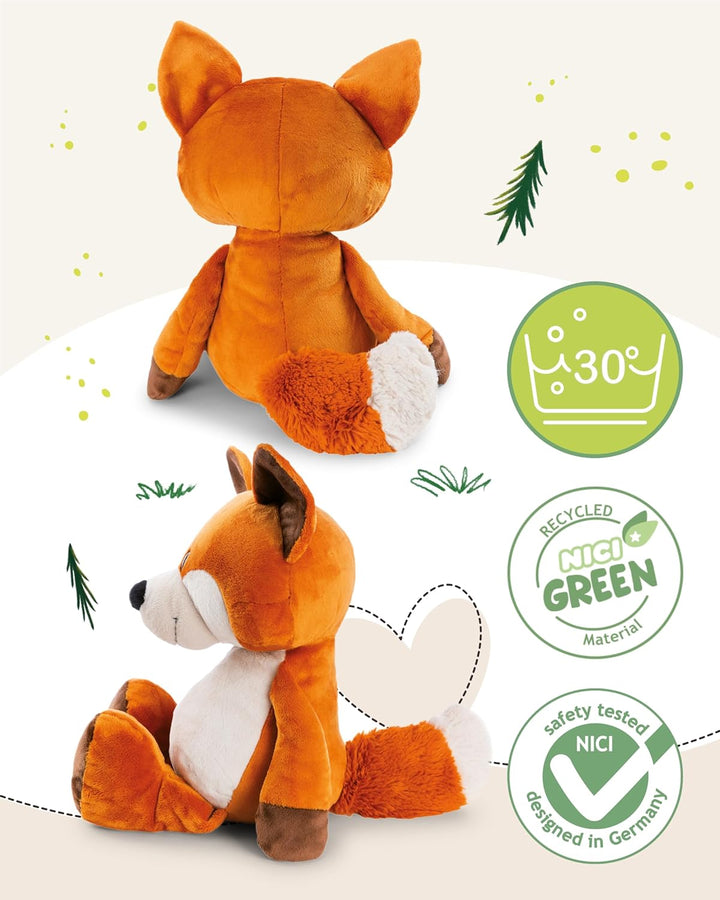 NICI Kuscheltier Fuchs Fabio 50cm - orange - Weiches Plüschtier – niedliches Stofftier zum Kuscheln