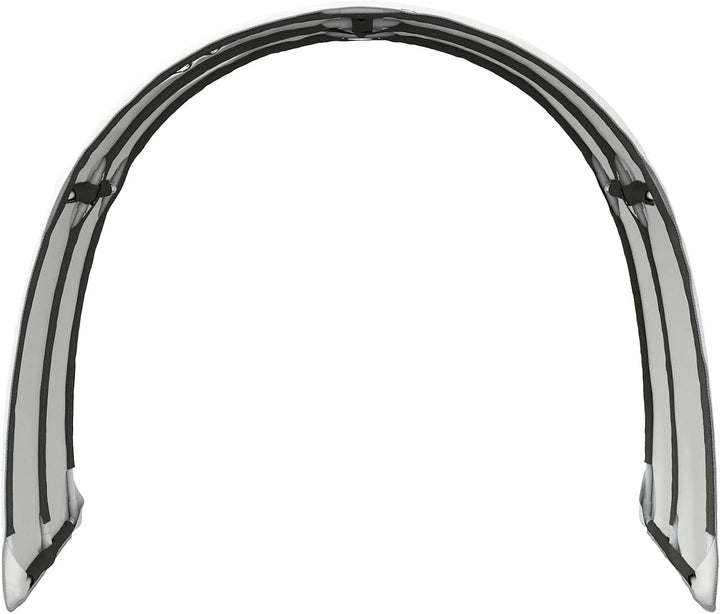 Bettkasten Tunnel Bettzubehör 2er Set Weiss 211 x 67,5 x 2 cm Polyester für Bettverbinder und Montag