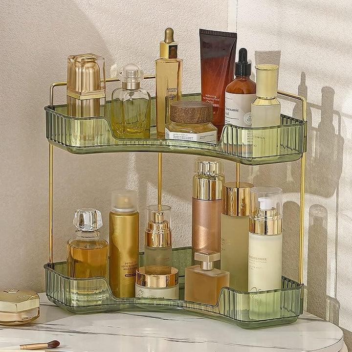 Make up Organizer, Kosmetik Organizer, Beauty Organizer, Hautpflege Organizer für Bad Schminktisch (