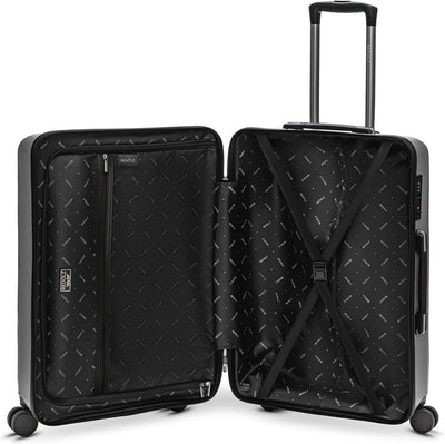 REDOLZ Essentials 05 Hartschalen Check-in Koffer | Mittelgrosser M Trolley 44 x 26 x 67 cm aus hochw