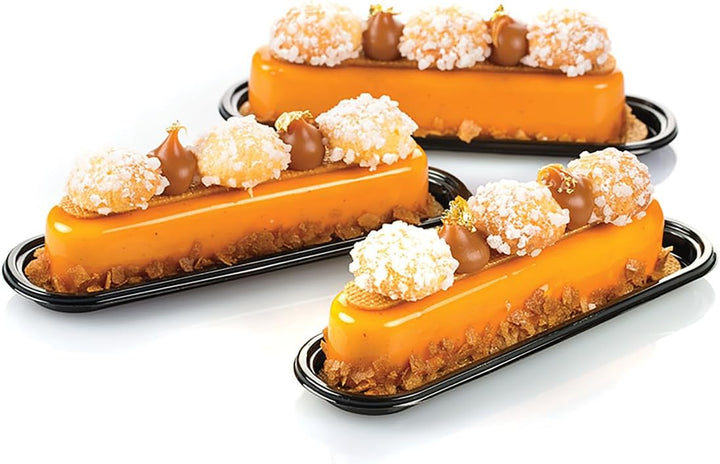 Unbekannt Fashion Eclair - STAMPO in Silicone 130X25 H 25 mm + 10 VASSOI + Cutter
