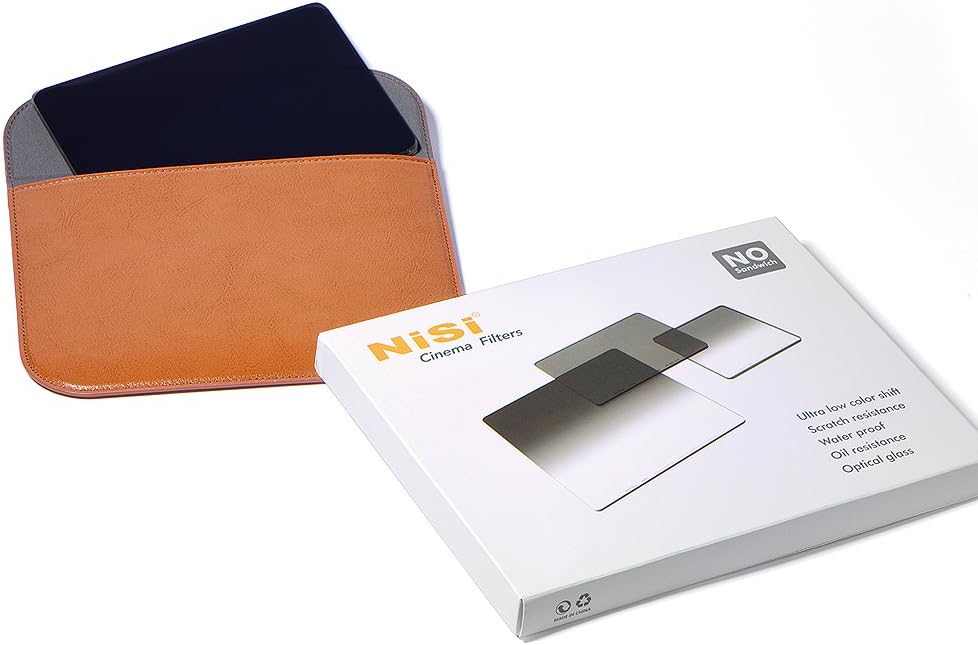 NiSi Nano IR Infrared Cinematic Filter IR ND1.8 - ND64 6-Blenden 4x5.65” 4x5.65, Photo Filter Thread