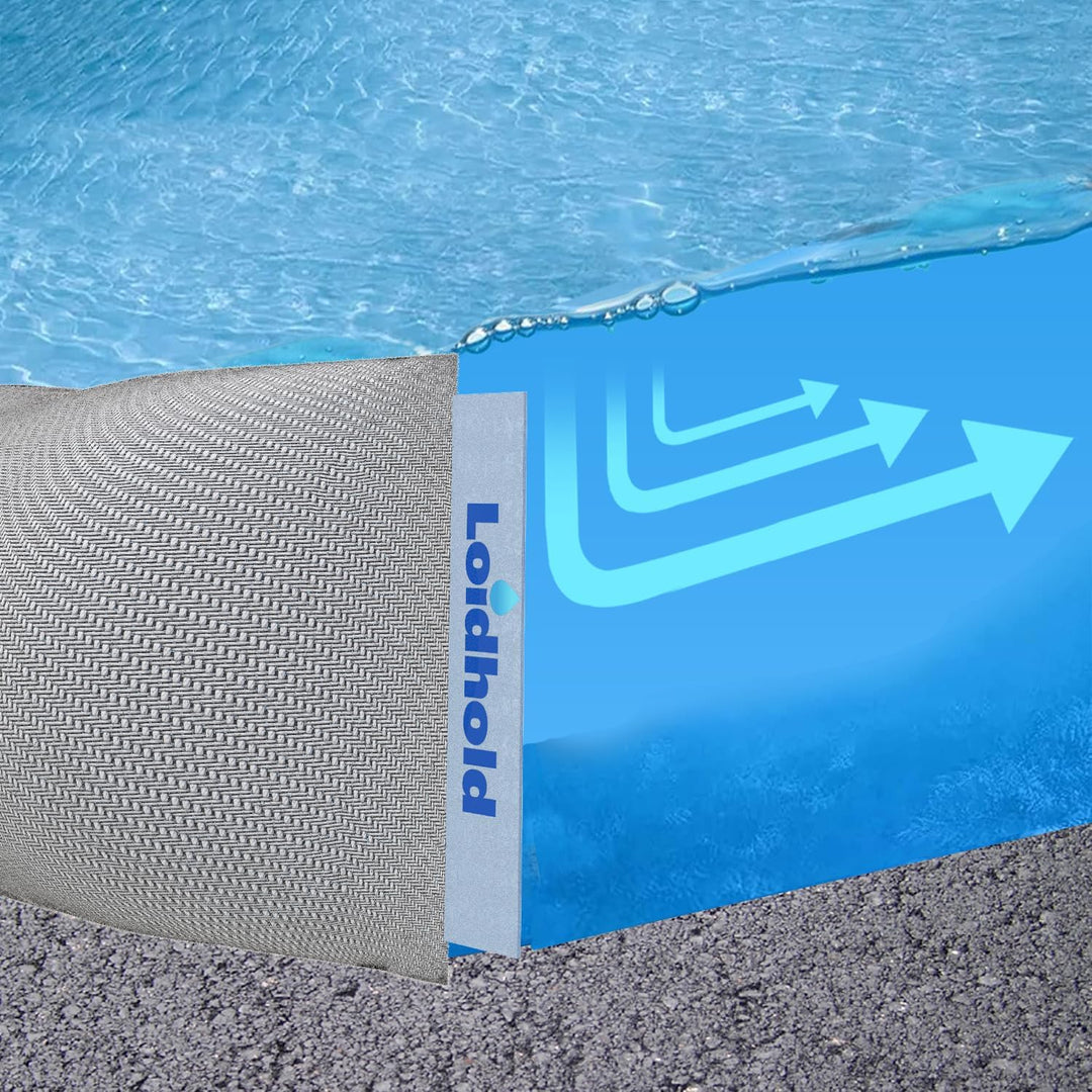 Mobiler Wasserschutzschlauch Hochwasserschutz 500 x 7,5 cm ✓ Wirksamer Schutz vor Überschwemmung und