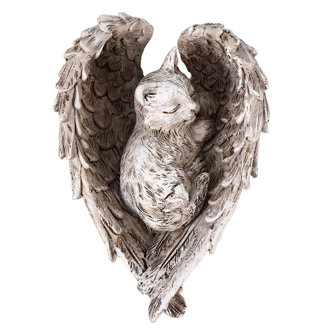 Angoily Engel Flügel Gartenfigur Aus Resin Elegante Desktop-Dekoration Für Zuhause Und Garten Kreati