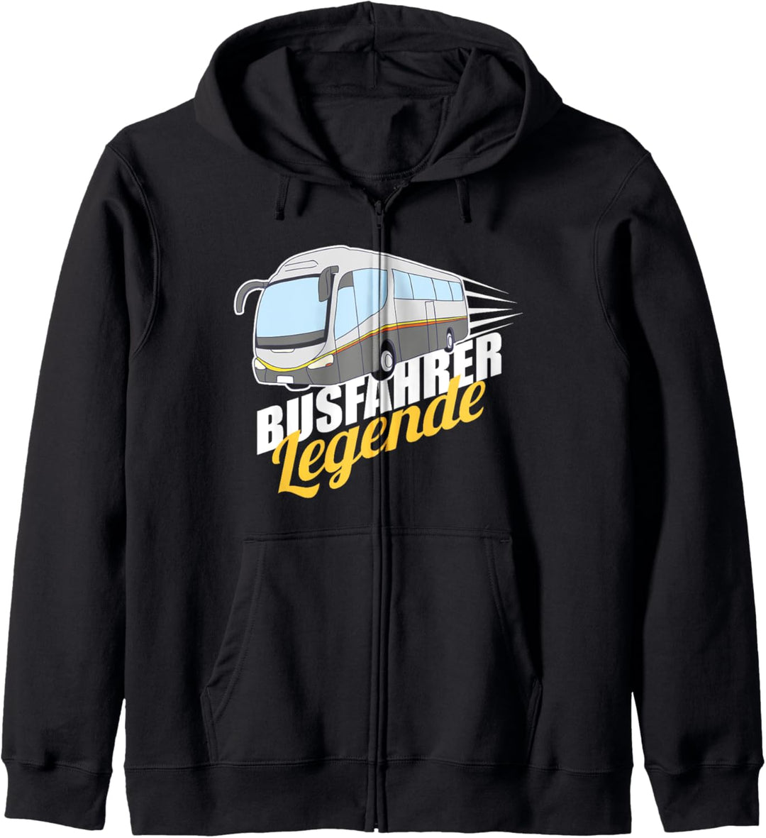 Busfahrer Legende Reisebus Linienbus Fahrer Geschenk Kapuzenjacke