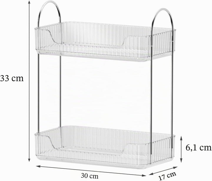 CESTATIVO Make up Organizer, Kosmetik Organizer, Beauty Organizer, Hautpflege Organizer für Badezimm