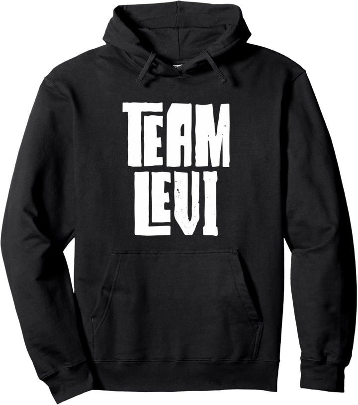 Team Levi Sohn Enkel Ehemann Papa Mutter Sportgruppenname Pullover Hoodie