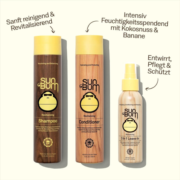 Sun Bum 3-in-1 Leave In Conditioner 118 ml | Sun Bum Hair Shampoo/Conditioner