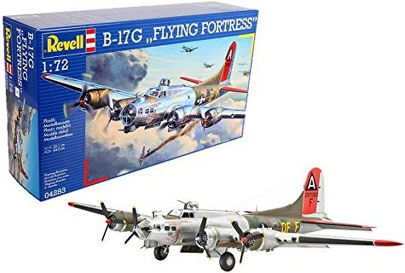 Revell Revell_04283 Modellbausatz Flugzeug 1:72 - B-17G "Flying Fortress" im Massstab 1:72, Level 5,