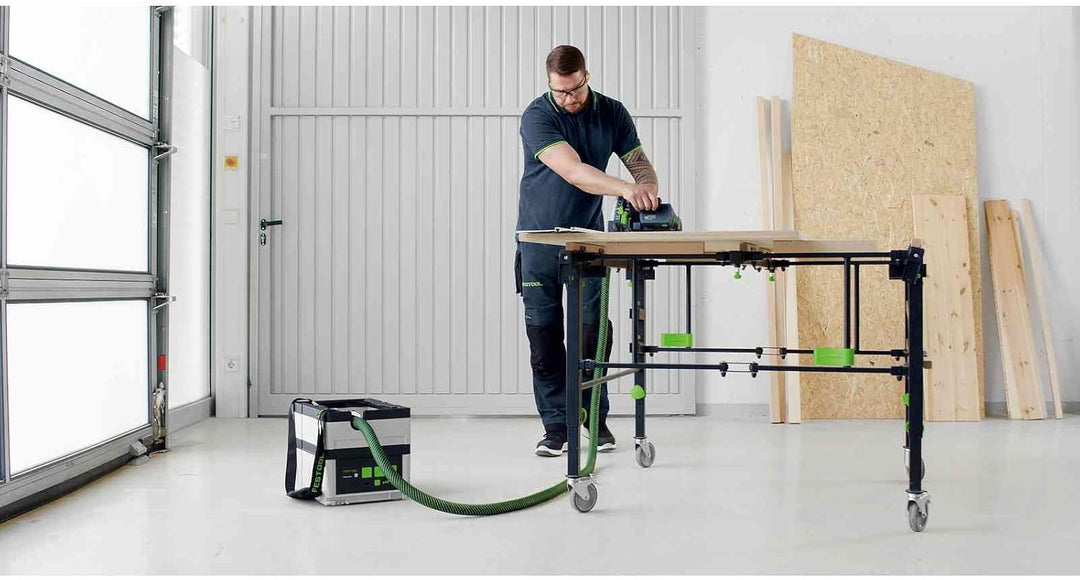 Festool Akku-Absaugmobil CTLC SYS HPC 4,0 I-Plus CLEANTEC (mit Hauptfilter, Filtersack, Saugschlauch