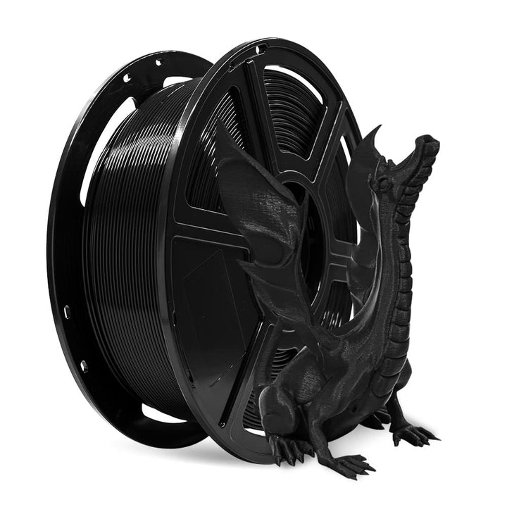 FLASHFORGE - 1,75 mm PLA 3D-Druckfilament und 1 kg Spule für die Creator-Serie (schwarz) PLA Pla-Sch
