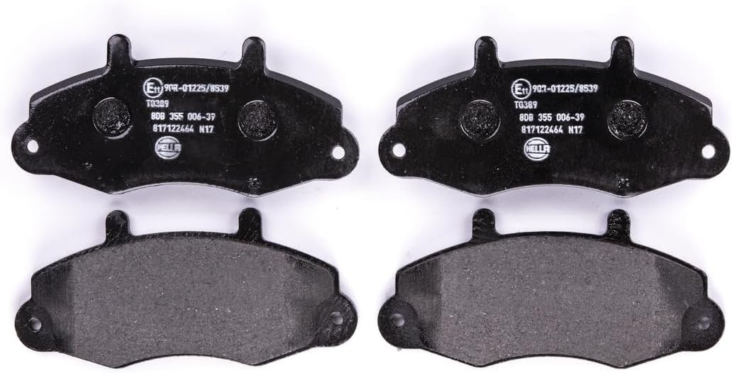 HELLA PAGID 8DB 355 006-391 Bremsbelagsatz - T0389 - Dicke/Stärke: 19mm - Bremssystem: Bendix - nich