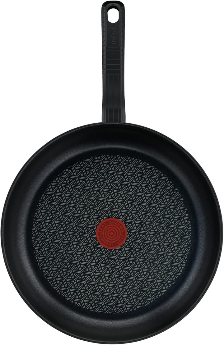 Tefal G726S204 Set, Edelstahl, 24 cm und 28 cm, 2-teilig Kochgeschirr, Comfort Max, Bratpfannen, Sch