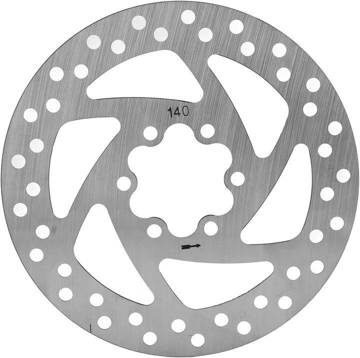 Bremsenzubehör, langlebiges Bremsscheiben-Sattelset Edelstahl 6-Loch 140mm für Elektroroller