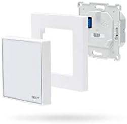 DEVIreg Smart WiFi Digital Thermostat Raumregler für elektrische Fussbodenheizung, polarweiss 140F11