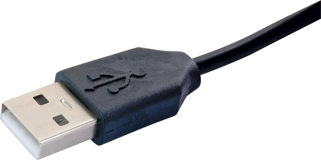 SCHWAIGER UH4 013 USB Hub USB-Verteiler Leiste 4-Fach USB 2.0A HighSpeed 480 Mbit/s Steckerleiste LE