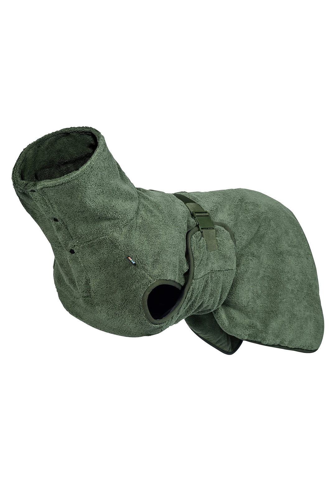rukka Pets Medea ECO Bademantel für Hunde Dunkel Olivgrün S S Dunkel Olivgrün