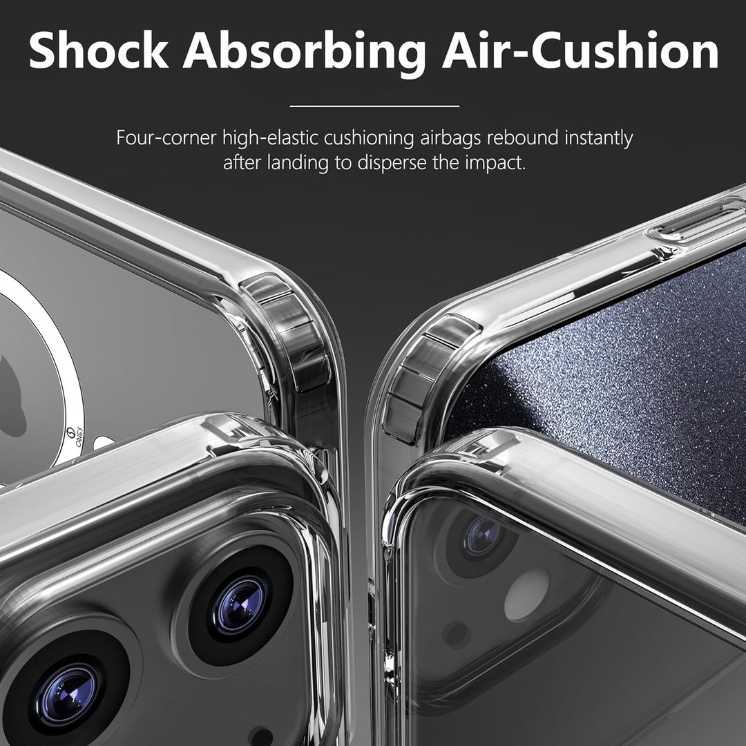 ONES Magnetisches HandyHülle für iPhone 11, Kompatibel mit MagSafe, Militärnorm Schutz Dünne Hülle,