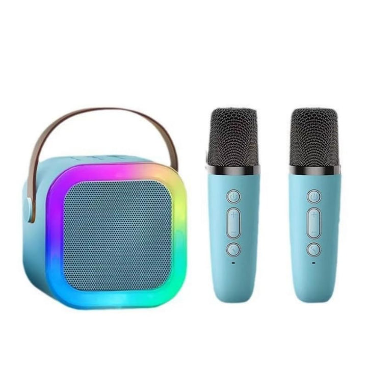 Wireless Karaoke Lautsprecher Bluetooth Mikrofon K12 Home KTV Karaoke Maschine RGB Licht tragbarer M