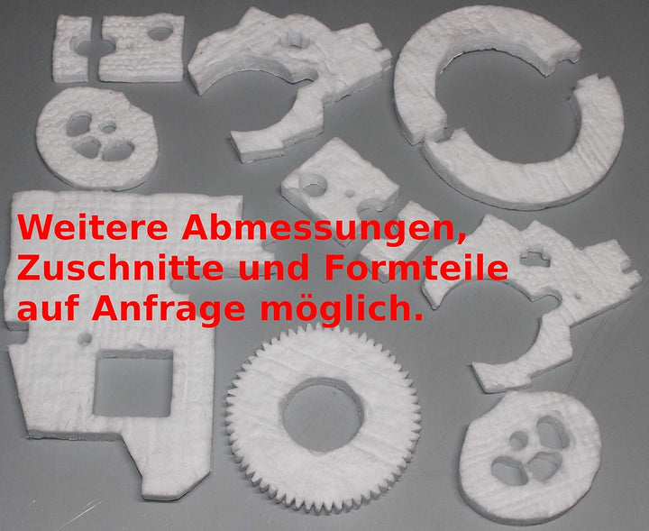 Keramikfasermatte (biolöslich) 1200°C / 96kg 500 x 610 x 50,8mm