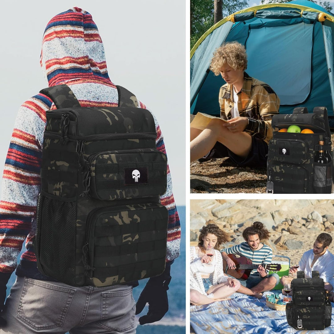 Taktischer Rucksack-Kühler, weicher, Leichter, auslaufsicherer Kühler-Rucksack, isolierte Kühltasche