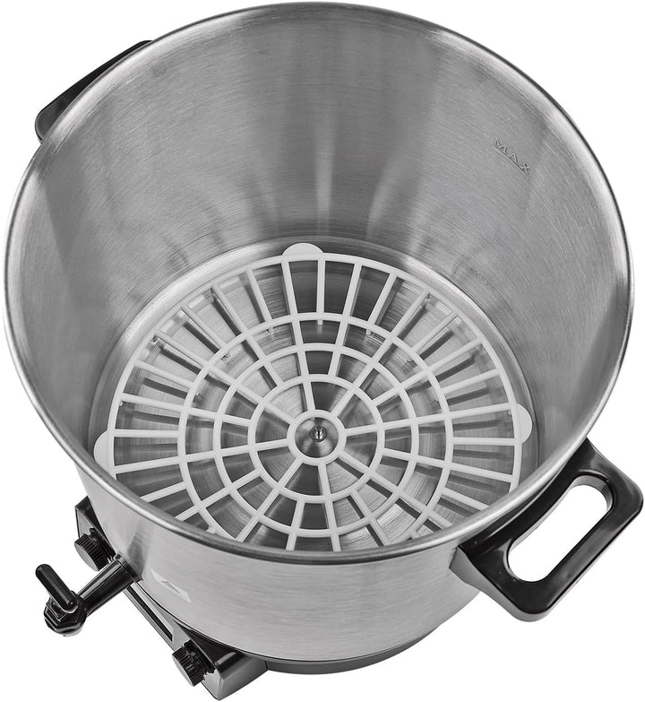 DEMA Edelstahl Einkochtopf DEA2000DX – Einkochautomat, Einkocher, 2000W, 27L, 30–100°C, robust & lan