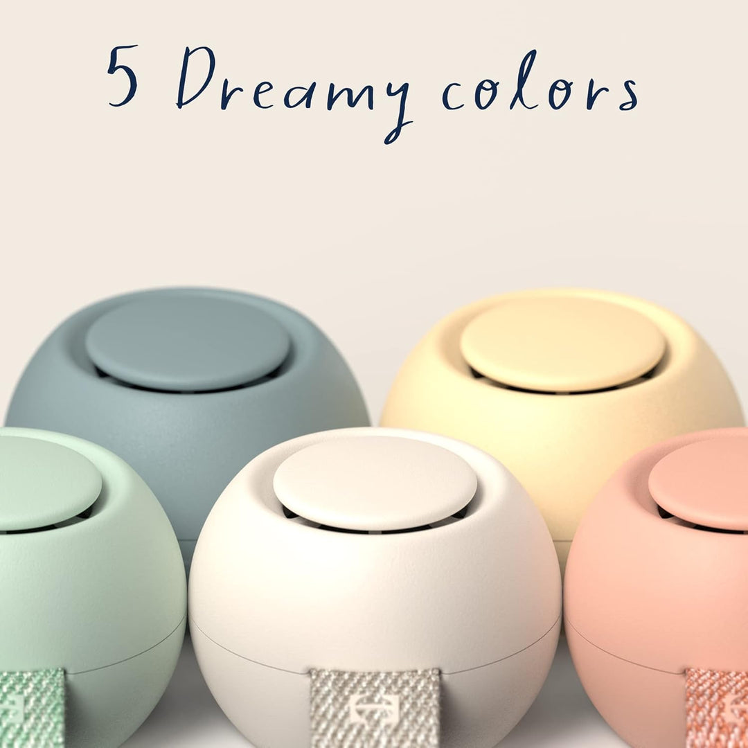 Hatch Rest Go | Tragbare Soundmaschine für Babys und Kinder | 10 beruhigende Geräusche | Weisses Ger