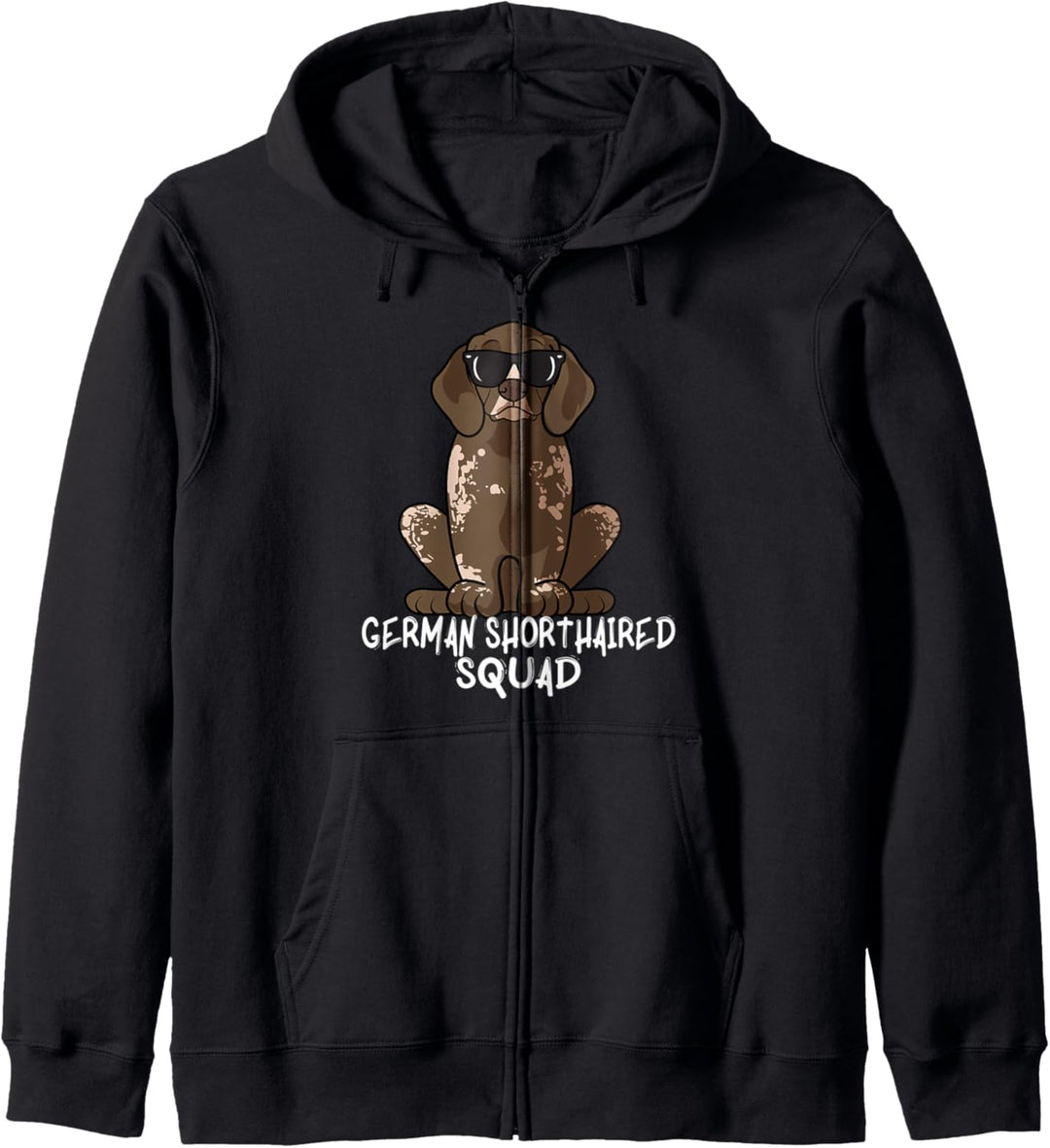 Cool Deutsch Kurzhaar Kader Hund Mama Hund Papa Kapuzenjacke