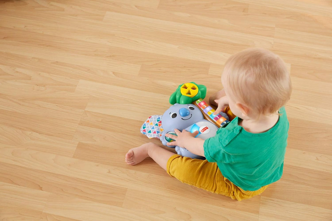 Fisher-Price GRG67 -BlinkiLinkis Koala, musikalisches Lernspielzeug für Babys und Kleinkinder, Babys