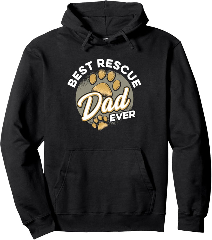 Beste Rettung Dad Ever Animal Rescue Katze Hund Rettung Pullover Hoodie